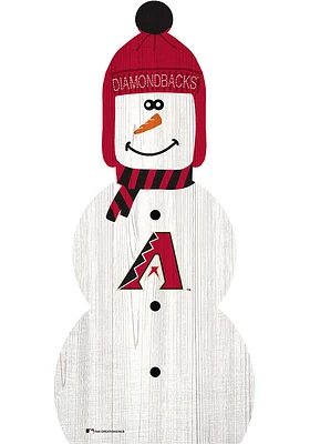 Arizona Diamondbacks Snowman Leaner Sign