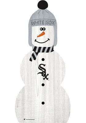 Chicago White Sox Snowman Leaner Sign