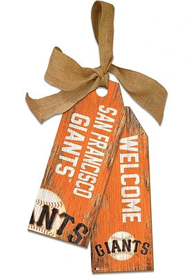 San Francisco Giants Team Tags Sign
