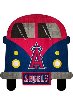 Los Angeles Angels Team Bus Sign
