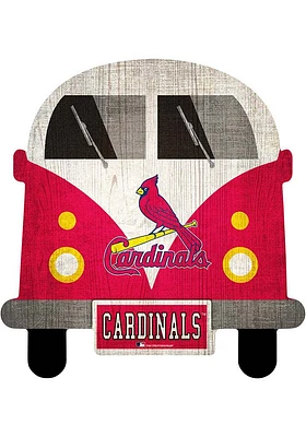 St Louis Cardinals Team Bus Sign