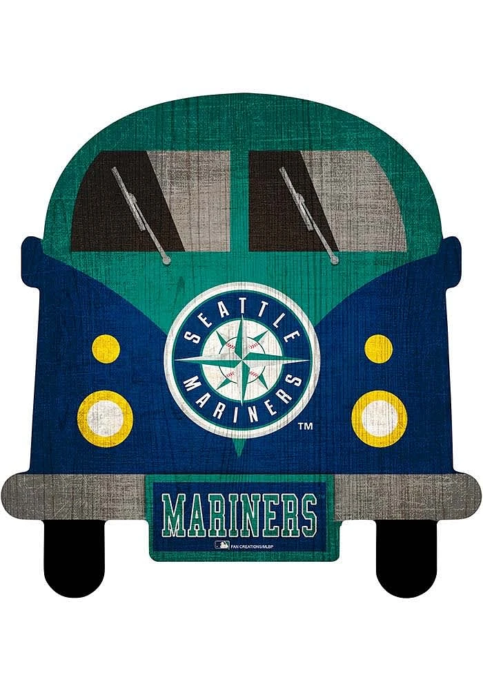 Seattle Mariners Team Bus Sign