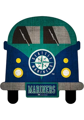 Seattle Mariners Team Bus Sign