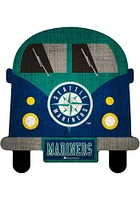 Seattle Mariners Team Bus Sign