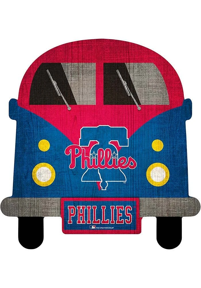 Philadelphia Phillies Team Bus Sign