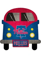 Philadelphia Phillies Team Bus Sign