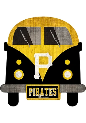Pittsburgh Pirates Team Bus Sign