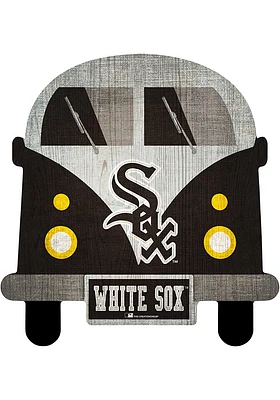 Chicago White Sox Team Bus Sign