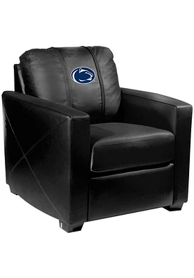 Penn State Nittany Lions Faux Leather Club Desk Chair - Black
