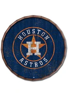 Houston Astros Cracked Color 16 Inch Barrel Top Sign
