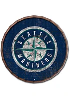 Seattle Mariners Cracked Color 16 Inch Barrel Top Sign