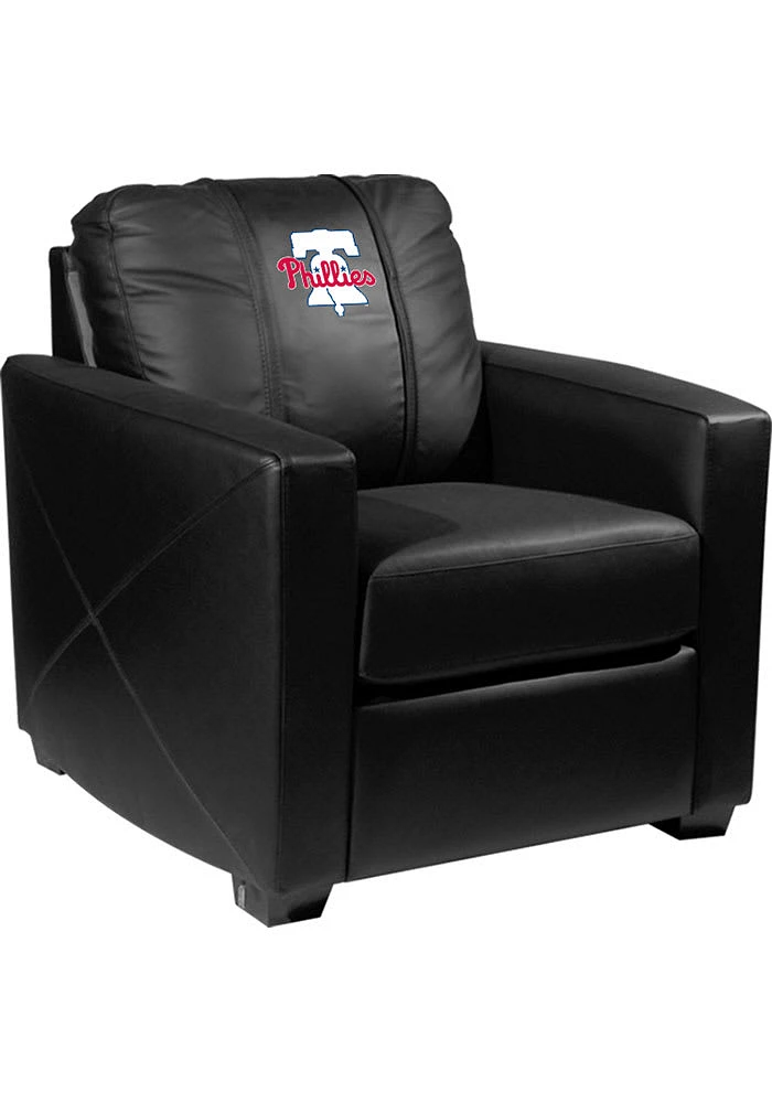 Philadelphia Phillies Faux Leather Club Desk Chair - Black