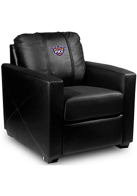 Phoenix Suns Alt Logo Faux Leather Club Desk Chair - Black