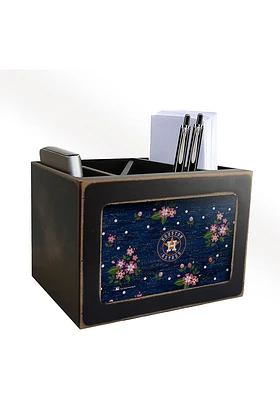 Houston Astros Floral Desktop Organizer Desk Accessory