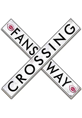 Cincinnati Reds 48 Inch Fans Way Crossing Wall Art
