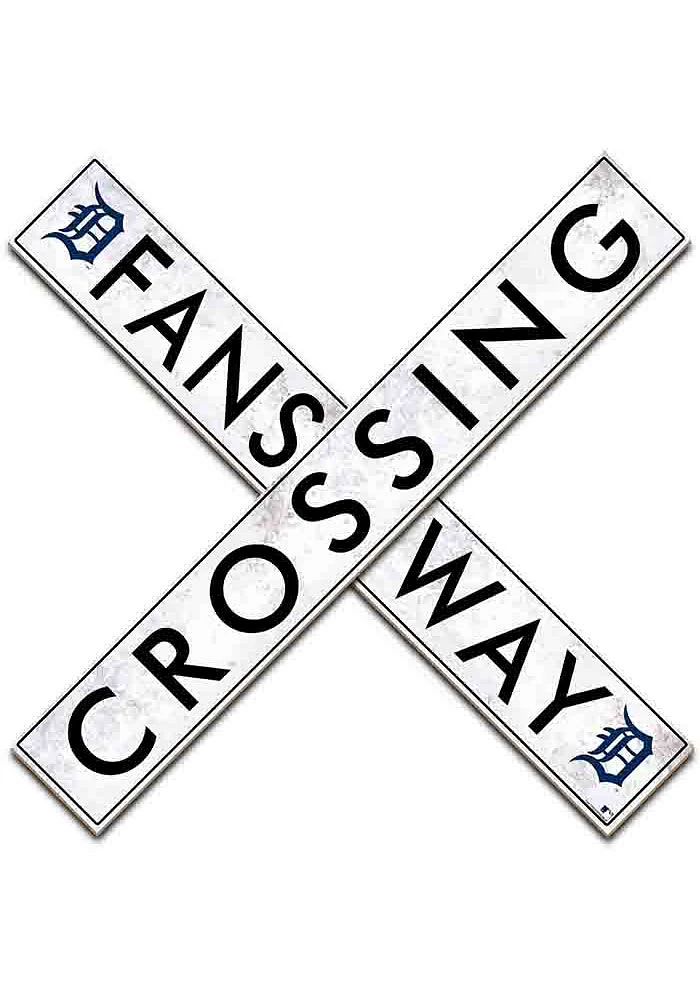 Detroit Tigers 48 Inch Fans Way Crossing Wall Art