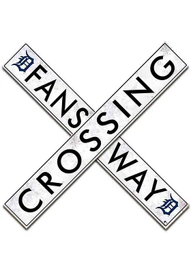 Detroit Tigers 48 Inch Fans Way Crossing Wall Art