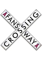 Los Angeles Angels Inch Fans Way Crossing Wall Art