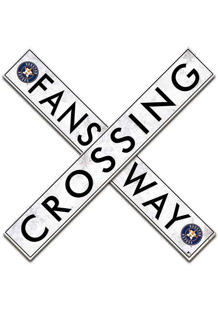 Houston Astros Inch Fans Way Crossing Wall Art