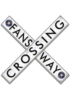 Houston Astros Inch Fans Way Crossing Wall Art