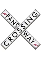 Atlanta Braves Inch Fans Way Crossing Wall Art