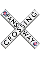 Chicago Cubs Inch Fans Way Crossing Wall Art