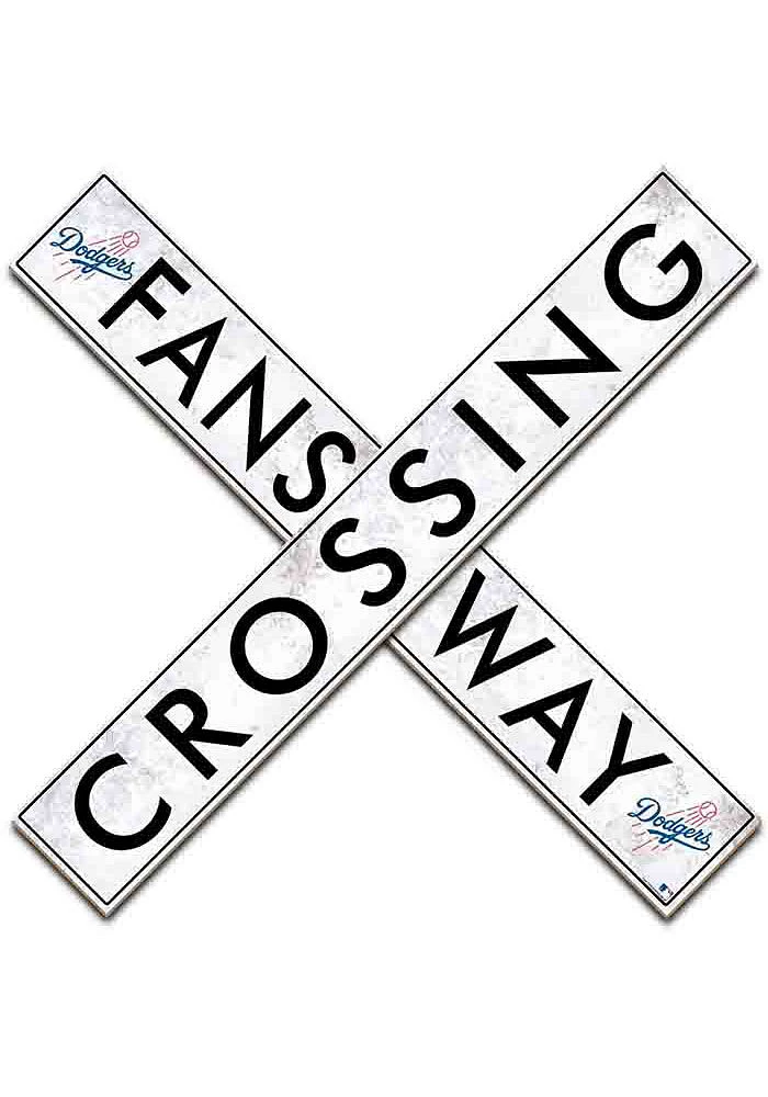 Los Angeles Dodgers Inch Fans Way Crossing Wall Art