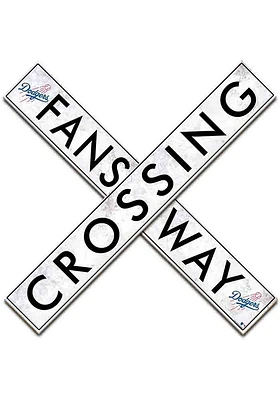 Los Angeles Dodgers Inch Fans Way Crossing Wall Art