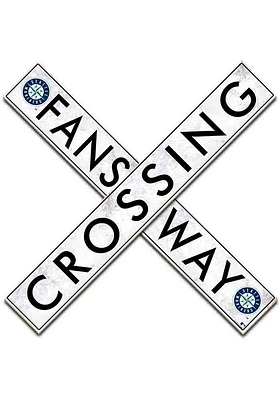 Seattle Mariners Inch Fans Way Crossing Wall Art