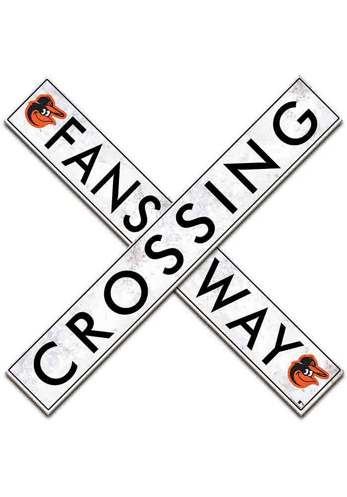 Baltimore Orioles Inch Fans Way Crossing Wall Art