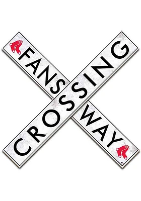 Boston Red Sox 24 Inch Fans Way Crossing Wall Art