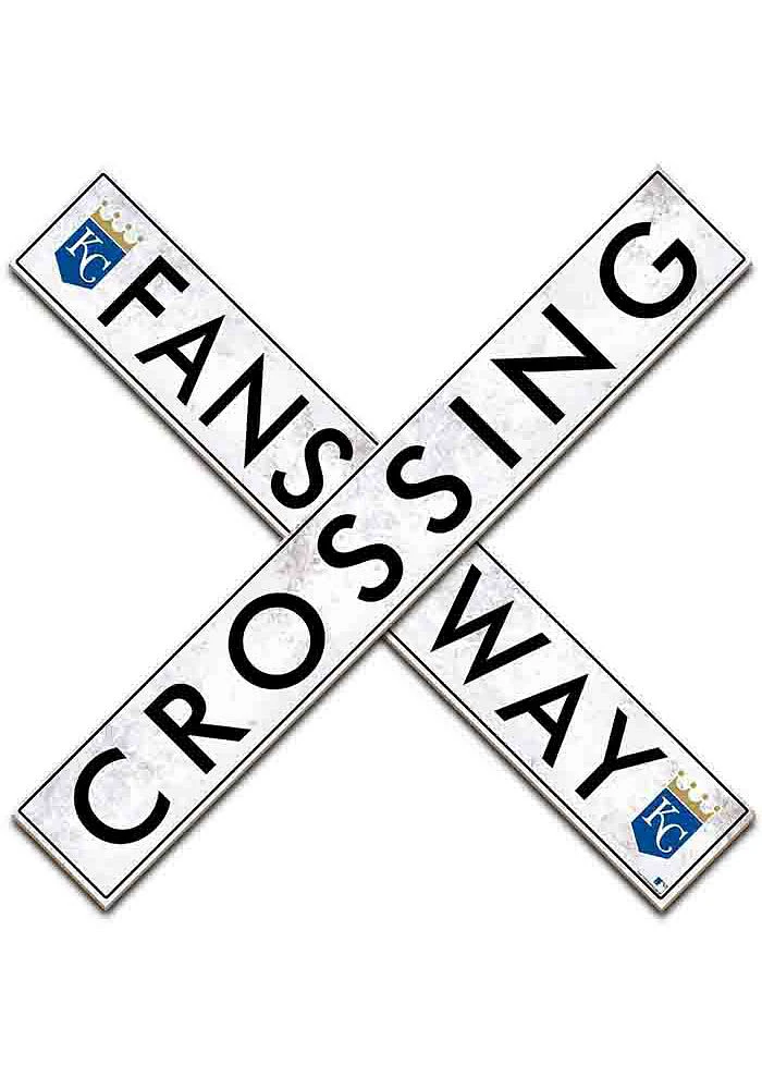 Kansas City Royals Inch Fans Way Crossing Wall Art