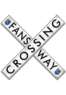 Kansas City Royals Inch Fans Way Crossing Wall Art