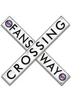 Minnesota Twins 24 Inch Fans Way Crossing Wall Art