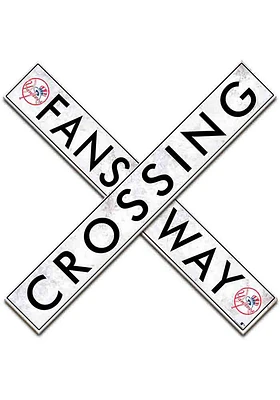 New York Yankees Inch Fans Way Crossing Wall Art