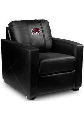 Saint Josephs Hawks Faux Leather Club Desk Chair - Black