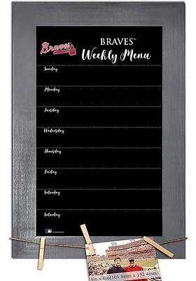 Atlanta Braves Weekly Chalkboard Sign