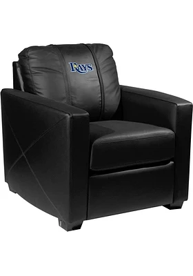 Tampa Bay Rays Faux Leather Club Desk Chair - Black