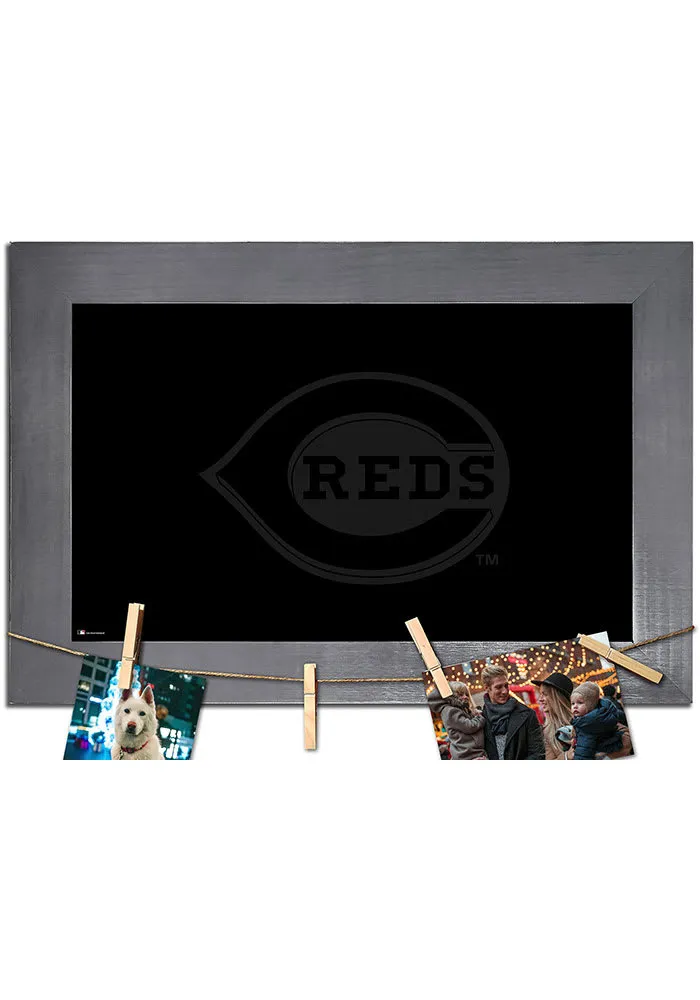 Cincinnati Reds Blank Chalkboard Sign