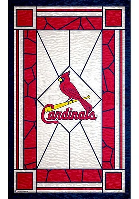 St Louis Cardinals Stained Glass Sign