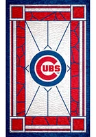Chicago Cubs Stained Glass Sign