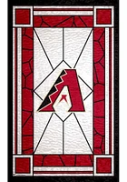 Arizona Diamondbacks Stained Glass Sign