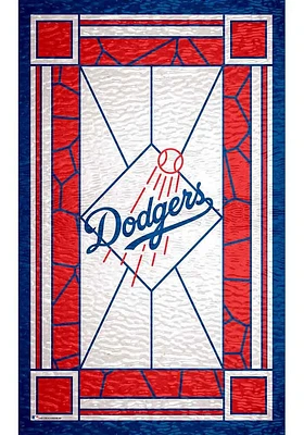 Los Angeles Dodgers Stained Glass Sign