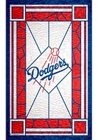 Los Angeles Dodgers Stained Glass Sign