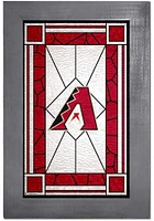 Arizona Diamondbacks Stained Glass Frame Sign