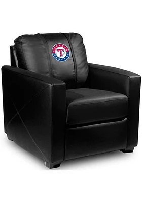 Texas Rangers Faux Leather Club Desk Chair - Black