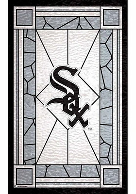 Chicago White Sox Stained Glass Sign