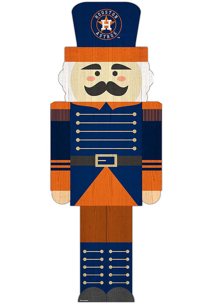 Houston Astros 31 Inch Nutcracker Leaner Sign