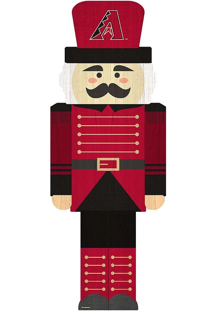 Arizona Diamondbacks 31 Inch Nutcracker Leaner Sign