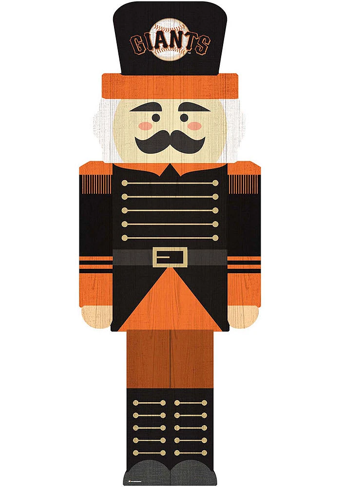 San Francisco Giants 31 Inch Nutcracker Leaner Sign
